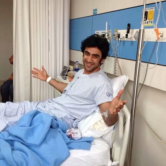 Amit Sadh Of Kai Po Che On The Road To Recovery In Pics