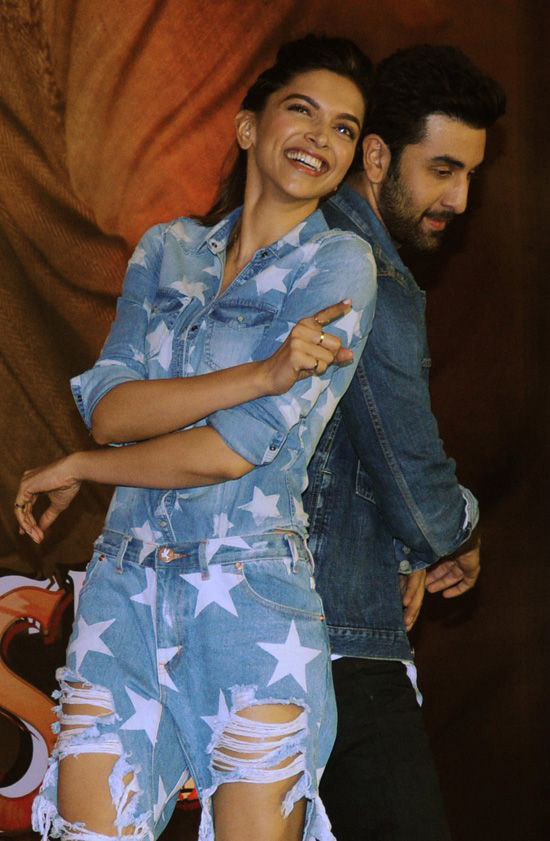 Ranbir Kapoor and Deepika Padukone